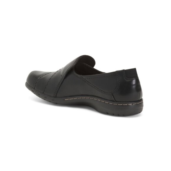 COBB HILL ROCKPORT Black Leather Paullete Comfort Loafers - Picture 2 of 2